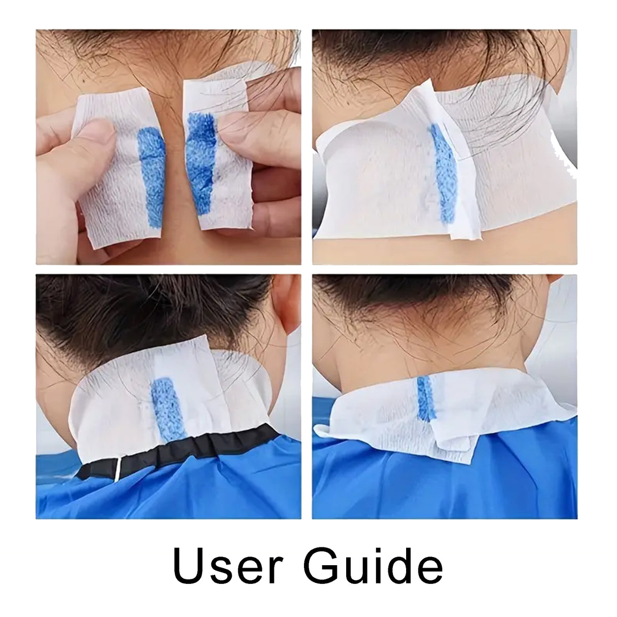 Disposable Spandex Barber Neck Strip Roll (100 Counts)