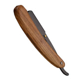 Wooden Handle Straight Edge Razor